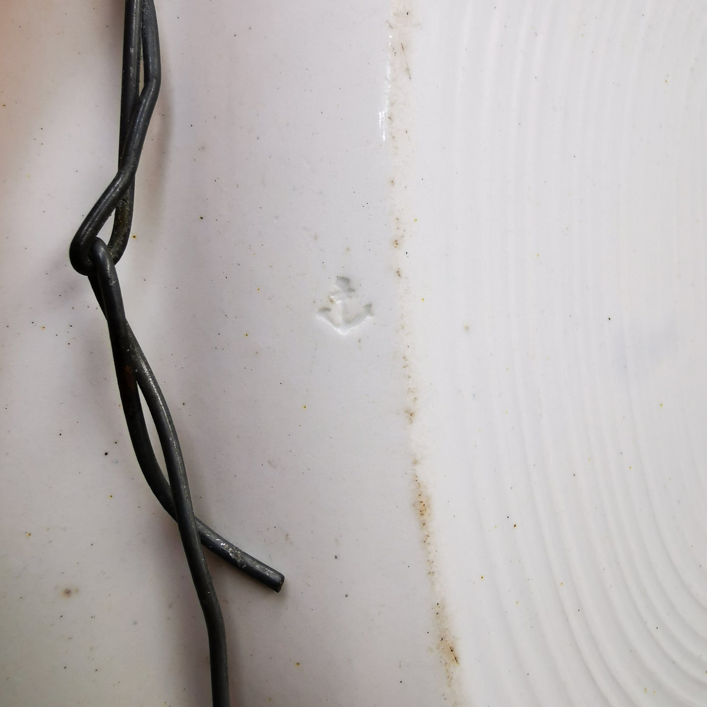 Antique Staffordshire Blue and White China Willow Platter