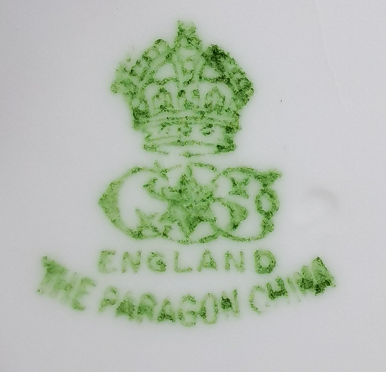 Antique Paragon Porcelain China Teacup and Saucer 1753 rd no 693817