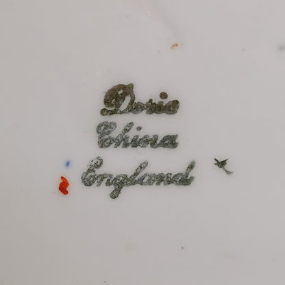 Doric China Co Richmond Cobalt Imari China Cake Plate