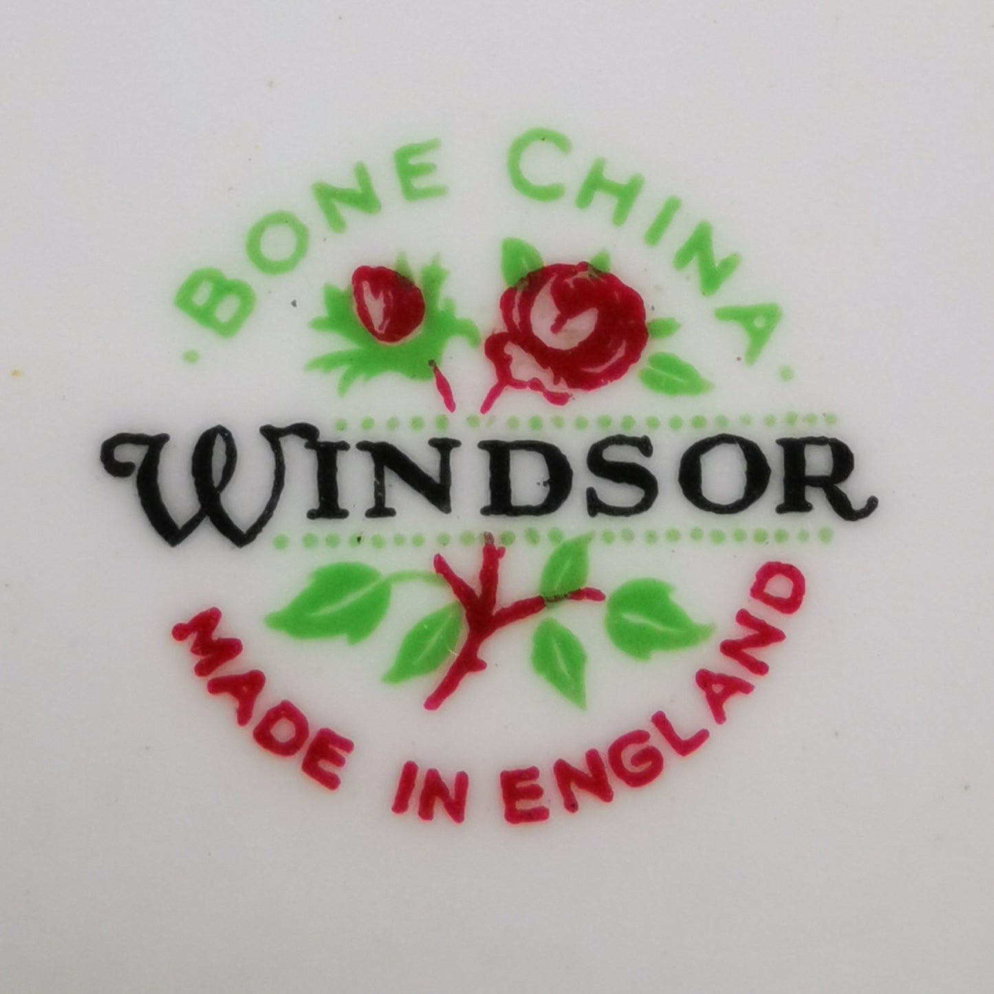 Windsor Bone China Anemone Bouquet Cake Plate
