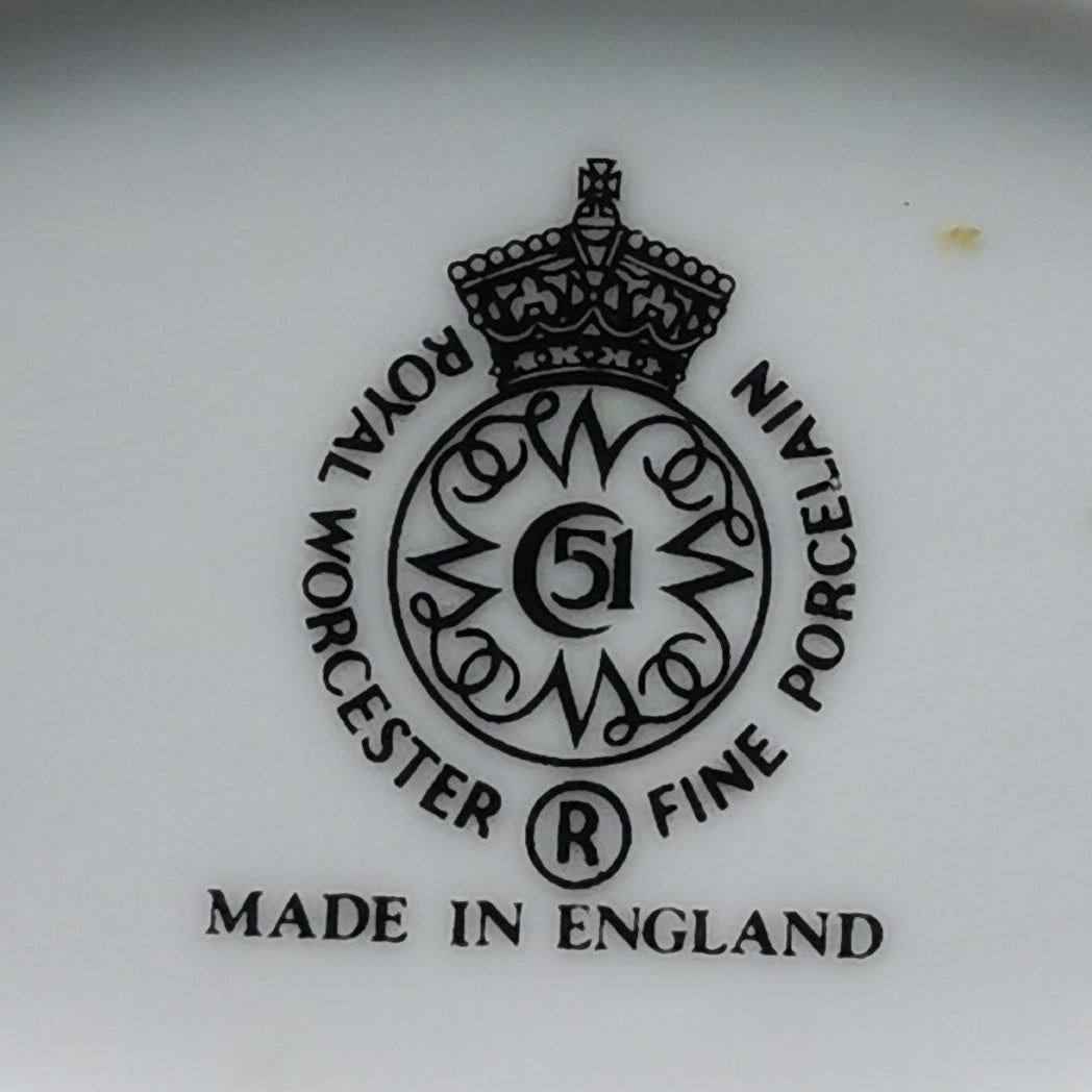 Royal Worcester China Evesham Gold Sauce Boat