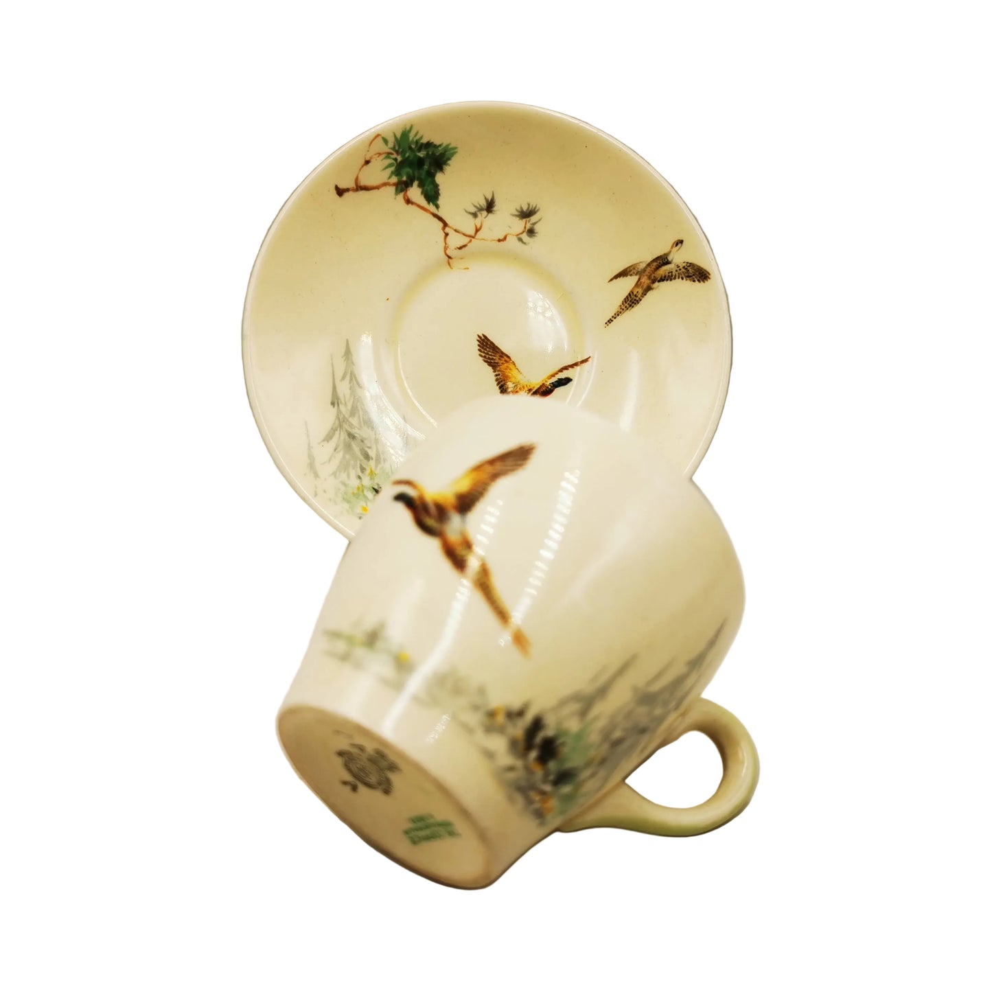 Royal Doulton China The Coppice D5803 Demitasse Coffee Cup and Saucer