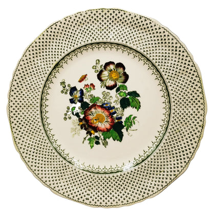 Masons Paynsley Green Ironstone China Dinner Plate