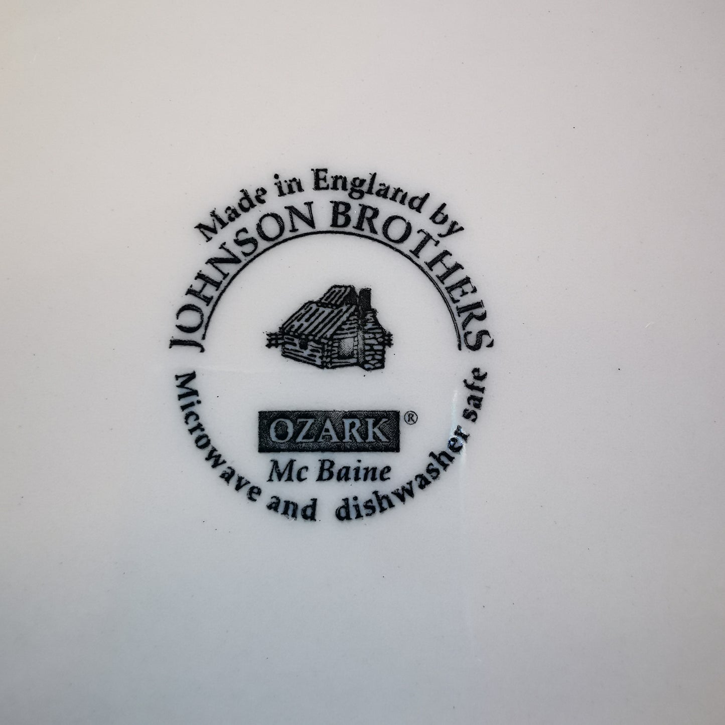 Johnson Brothers Ozark McBain China Dinner Plate