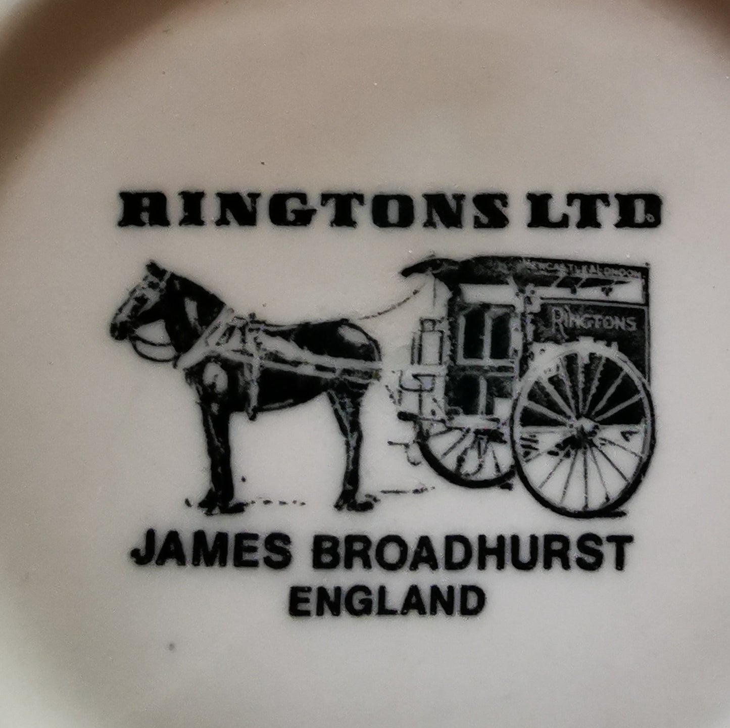 Ringtons Ltd Broadhurst Willow Blue and White China 6-Inch Cereal Bowl