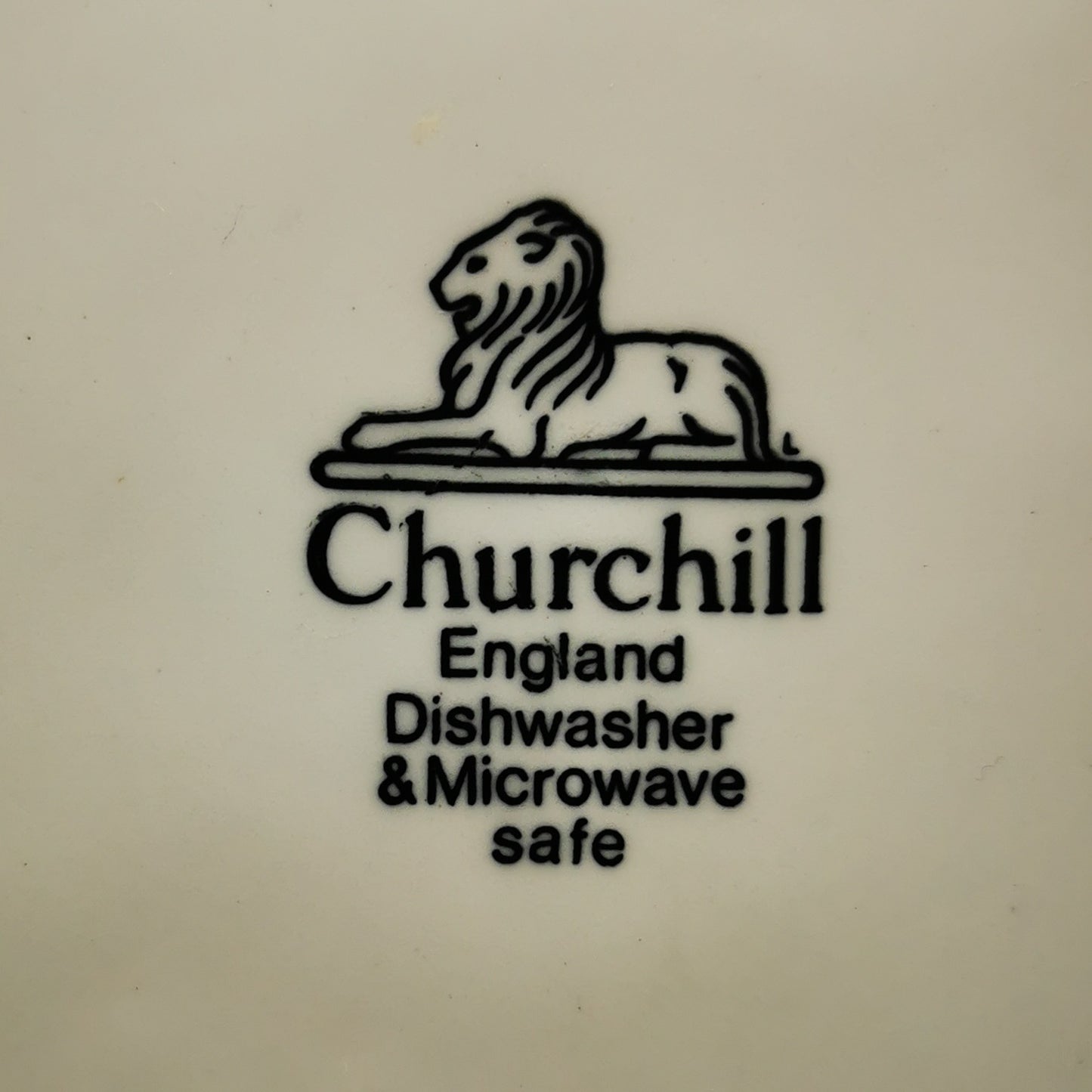 Churchill Currier & Ives Harvest Time Blue And White China Dinner Plate