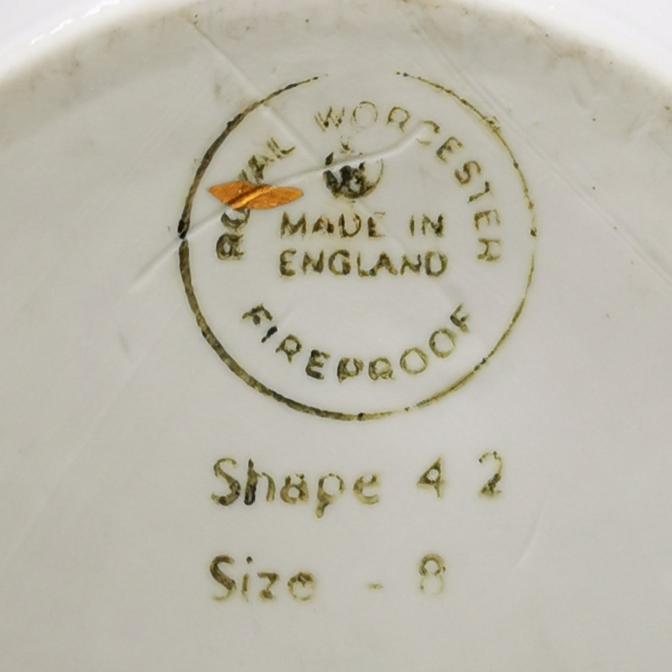 Royal Worcester China Evesham Gold Serving Tureen & Lid