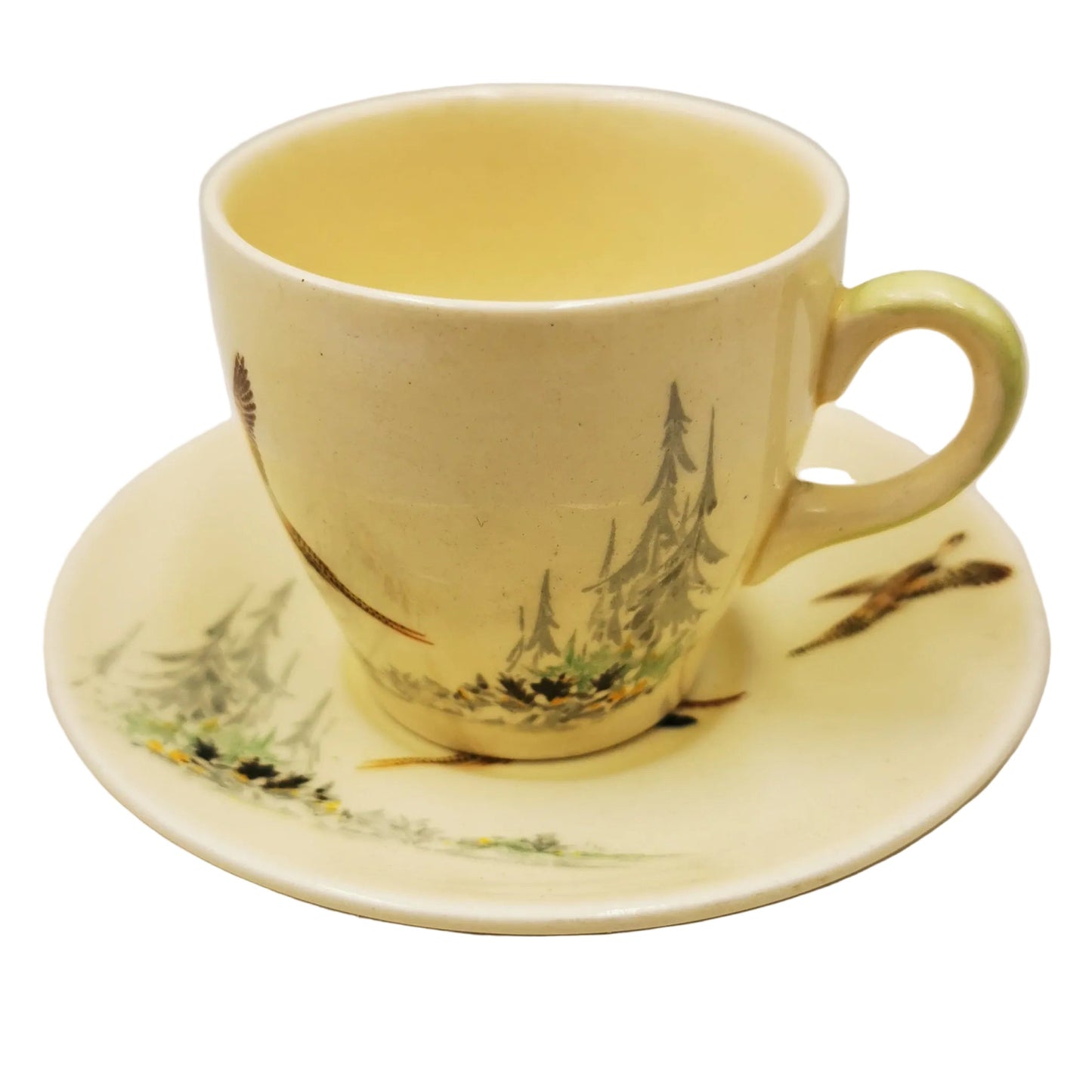 Royal Doulton China The Coppice D5803 Demitasse Coffee Cup and Saucer