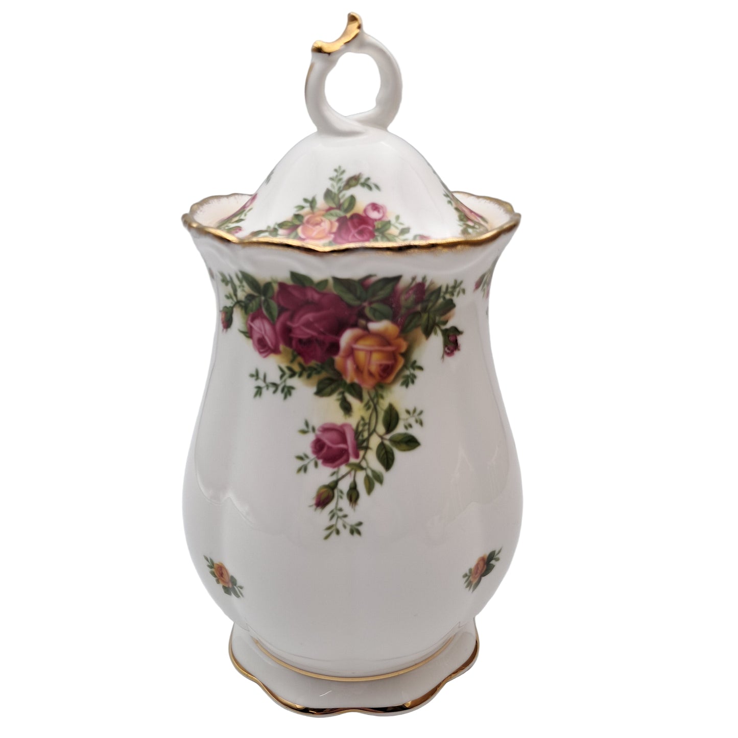 Royal Albert China Old Country Roses Lidded Jar