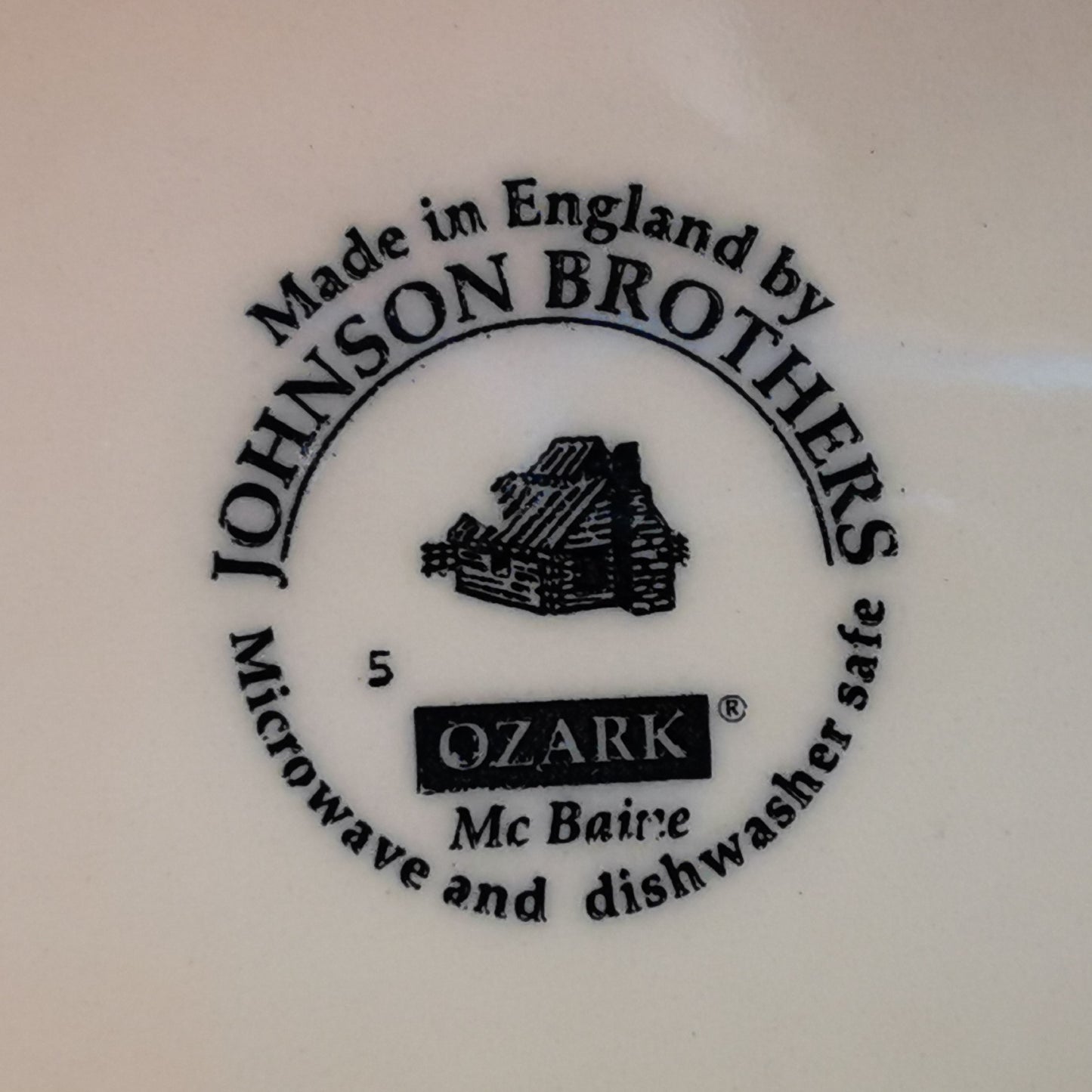 Johnson Brothers Ozark McBain China Teacup Trios