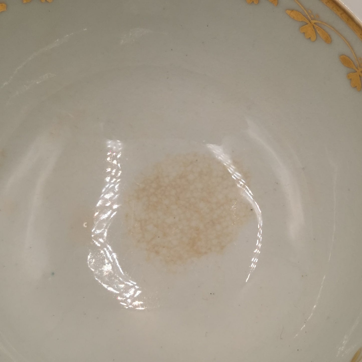 Antique Royal Crown Derby Open Bowl Tea Cup & Saucer