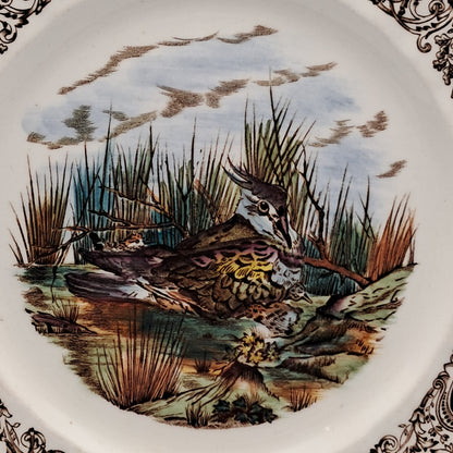 Mason's China Game Birds The Lapwing 7.75-inch Sandwich / Dessert plate