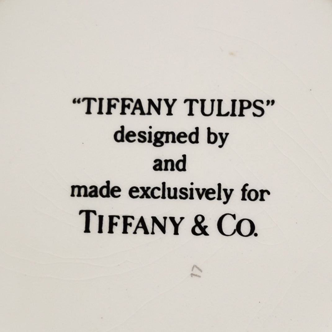 Tiffany Tulips China 10.25-inch Dinner Plate