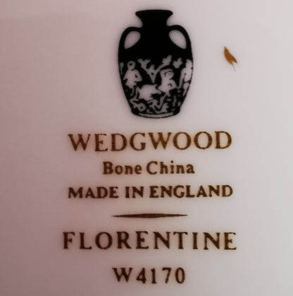 Wedgwood China Florentine Green W4170 7-inch Side Plate