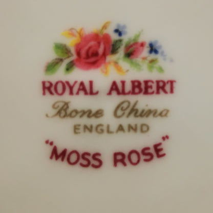 Royal Albert China Moss Rose Saucer