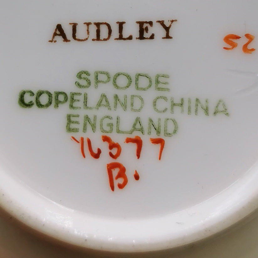Spode Audley Y6377 China Sugar Bowl & Milk Jug