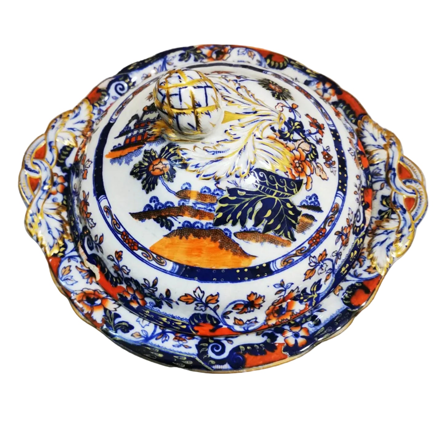 Mintons Amherst Japan China Serving Tureen with Free Lid