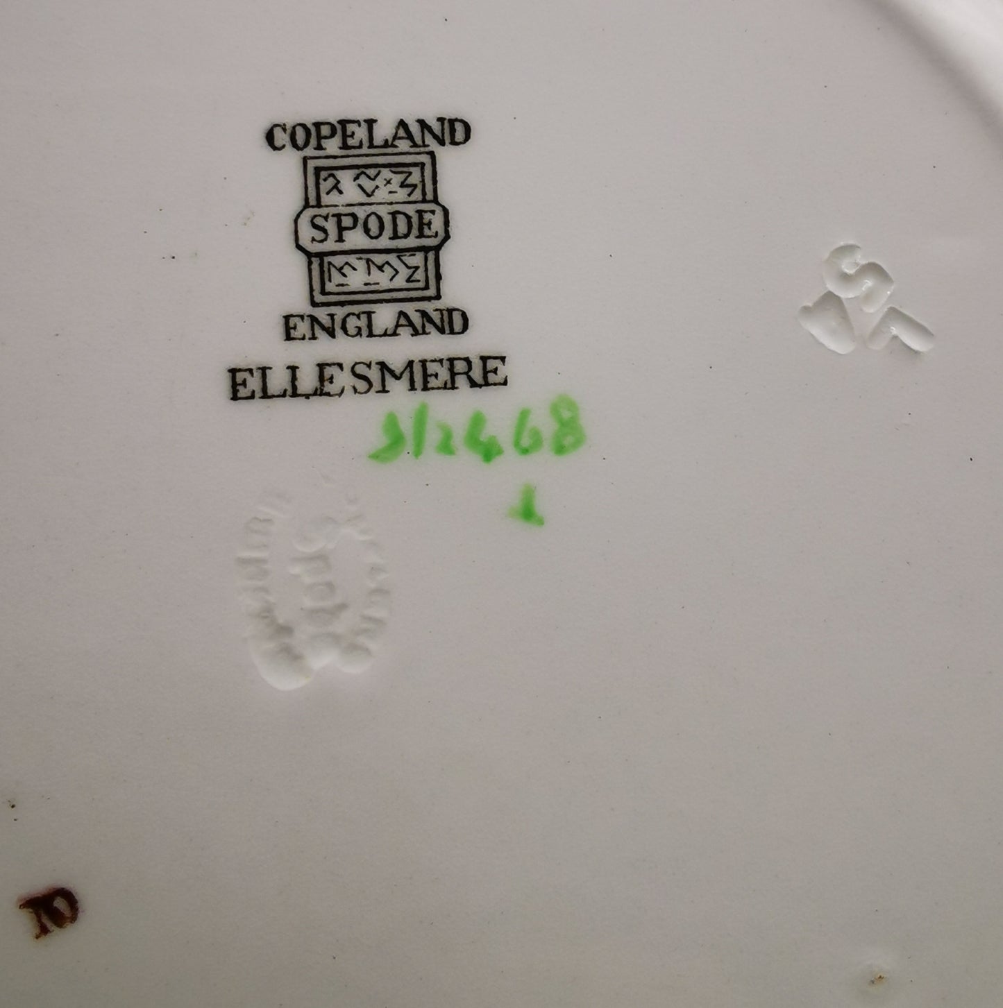 Spode Ellesmere 2468 Rimmed Dessert Bowl 1954