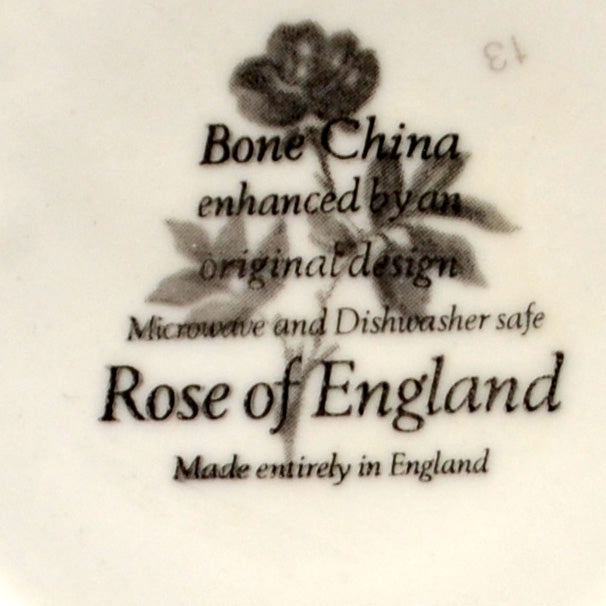 Rose of England Fine Bone Pink Dog Rose China Mug