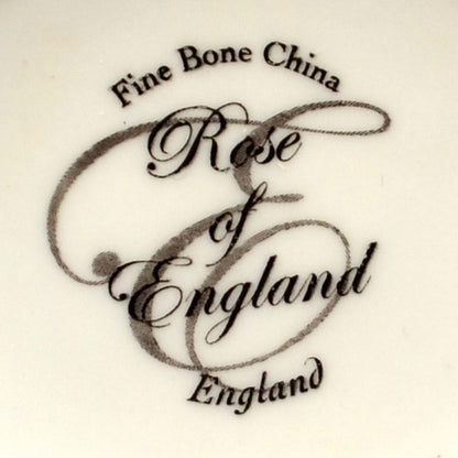 Rose of England Fine Bone Pink Rose & Butterfly China Mug