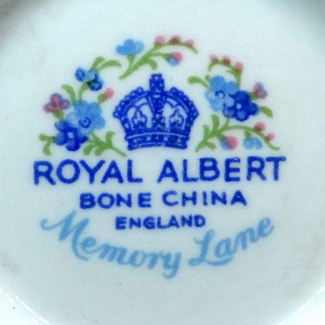 Royal Albert China Memory Lane mark