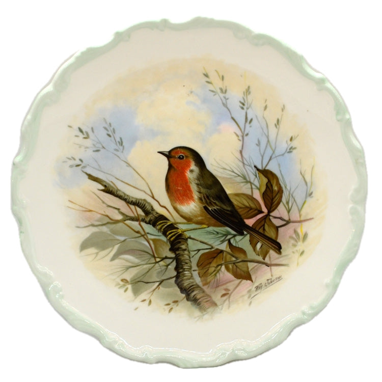 Royal Albert China Woodland Birds Collection Robin Cabinet Plate