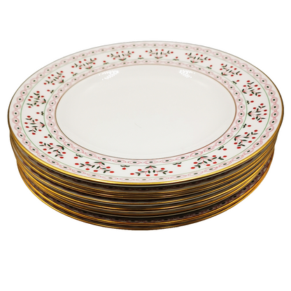 Royal Crown Derby China Brittany A1229 10.5-inch Dinner Plate