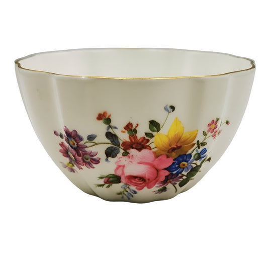 Royal Crown Derby Modern Posies China Sugar Bowl 1940-1945