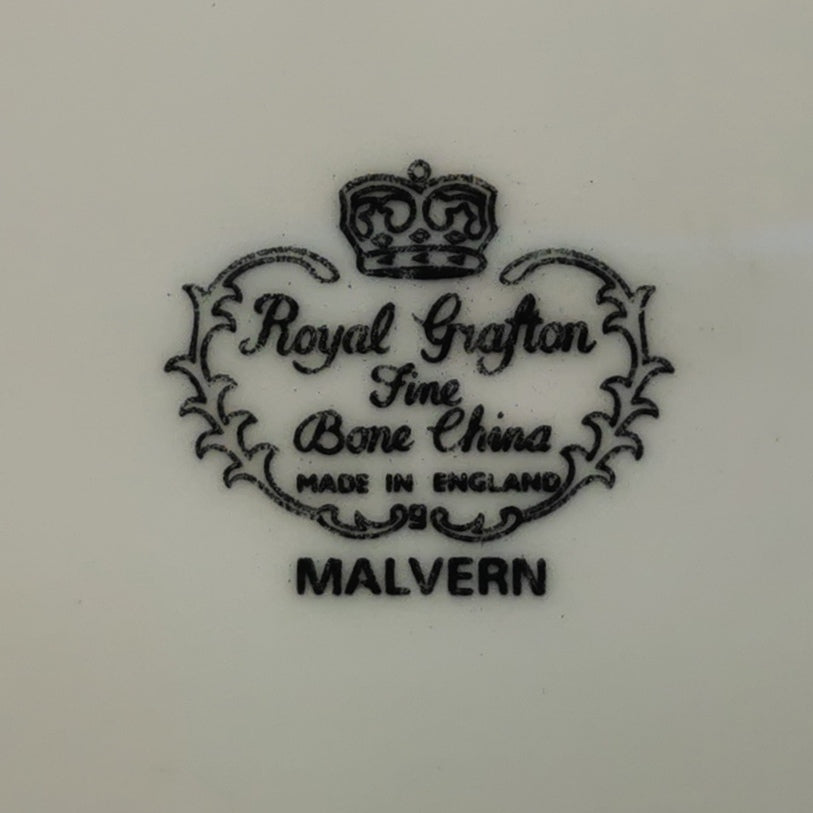 Vintage Royal Grafton Bone China Malvern Pattern Sandwich or Cake Tray