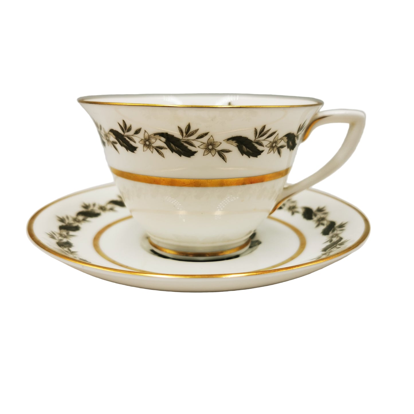 Royal Worcester China Bernina Teacup and Saucer