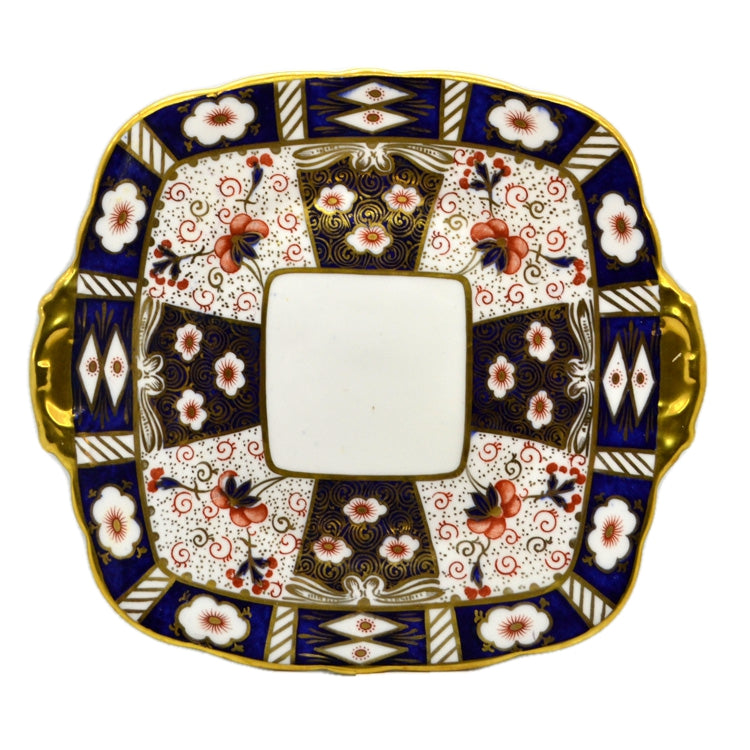 Antique Thomas Poole Royal Stafford 5051 Imari Cake Plate