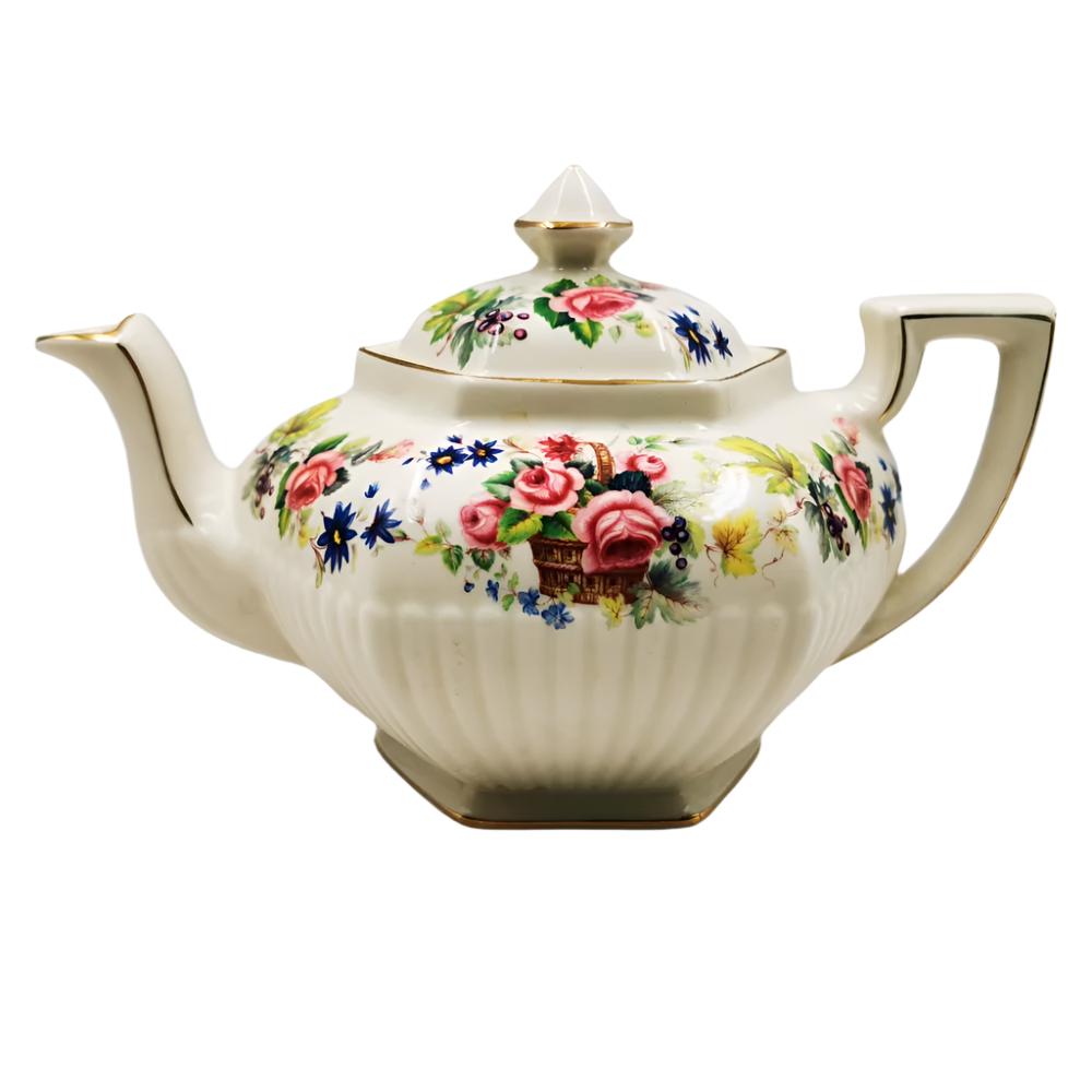 Sadler Tea Set Vintage Sadler China 2-pint Floral Teapot – Vintage Farmhouse Antiques