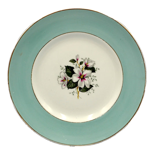 Vintage Ridgway China Saraband 9-inch Dessert or Luncheon Plate