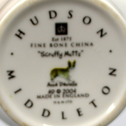 Hudson Middleton Scruffy Mutts Fine Bone China Mug