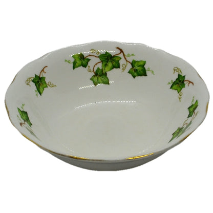 vintage colclough ivy leaf soup bowl