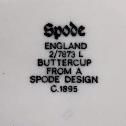 spode buttercup marks