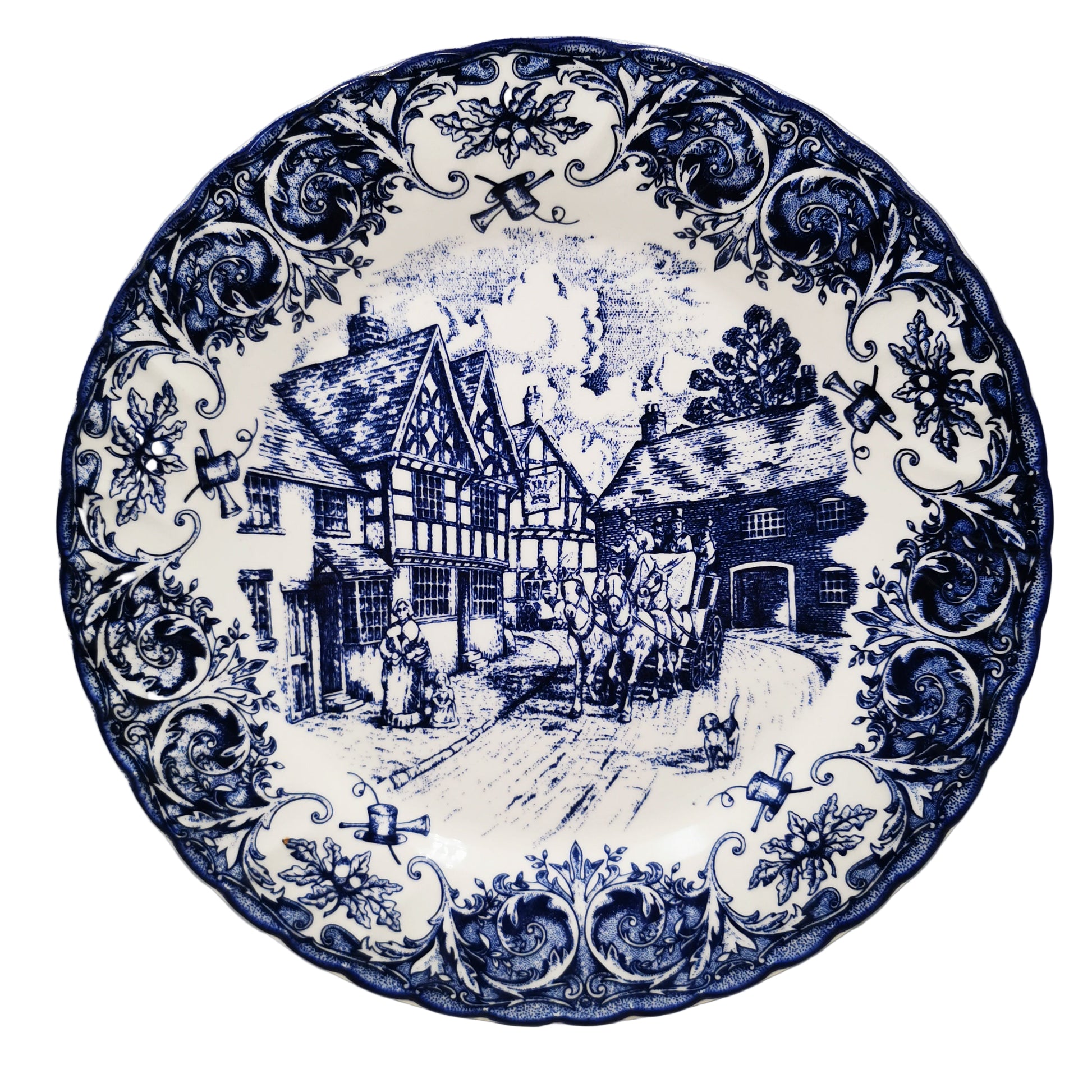 staffordshire-tableware-old-inns-dinner-plate