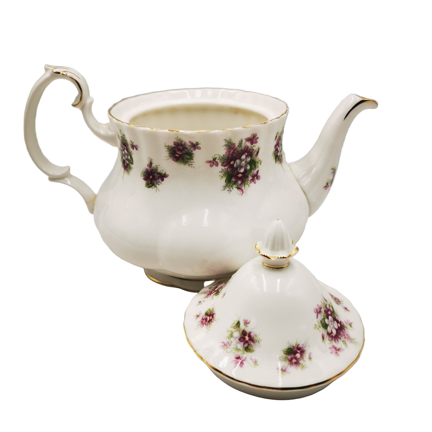 Royal Albert China Sweet Violets Medium Teapot