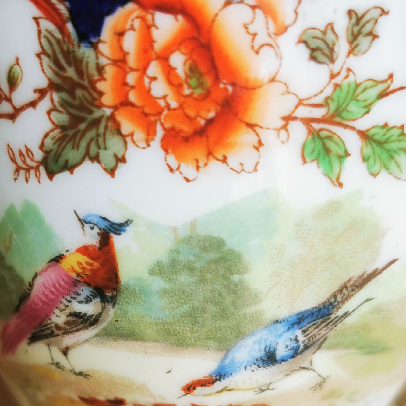 Antique Royal Doulton China Temple E4902 Teacup, Saucer & Side Plate trio