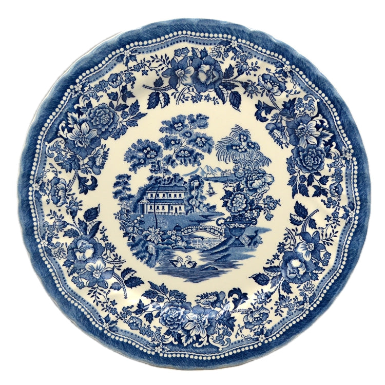 Churchill China Blue and White China Tonquin 12.25-inch Charger Plate