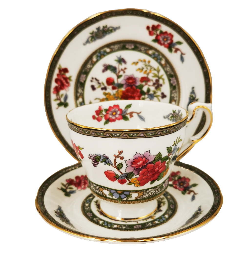 Paragon China Tree of Kashmir Teacup Trio