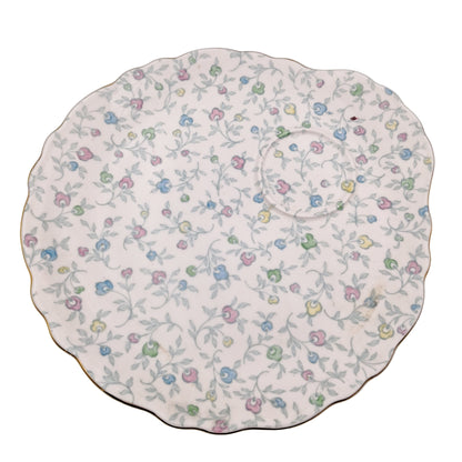 Tuscan Teacup and Saucer Plate by R H & S L Plant China c1950