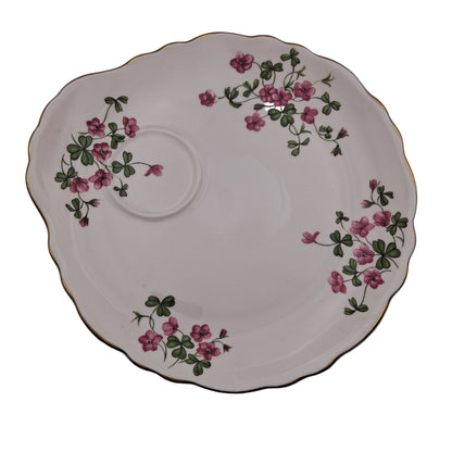 Tuscan Teacup and Saucer Plate by R H & S L Plant China c1950