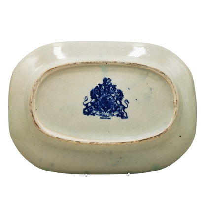 A Reproduction Victoria Ware China Meat Platter based on Spode's Tower
