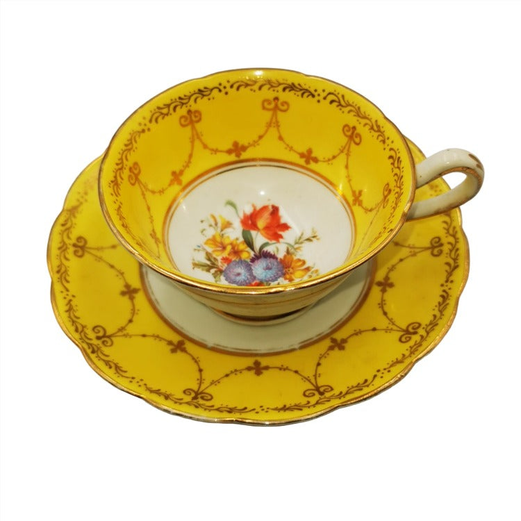 Jackson and Gosling Grosvenor Ye Old English 5384 China Teacup and Saucer