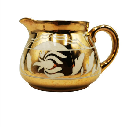 vintage gilt decorated gibson milk jug china