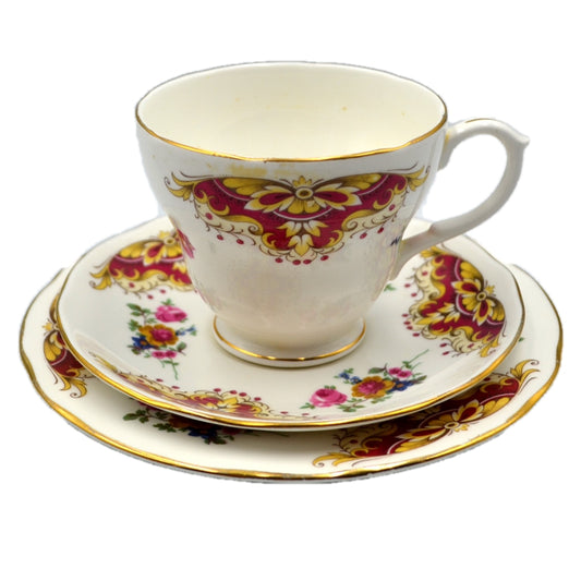 Duchess Pattern 394 Tea Cup, Saucer and Tea Plate Trio