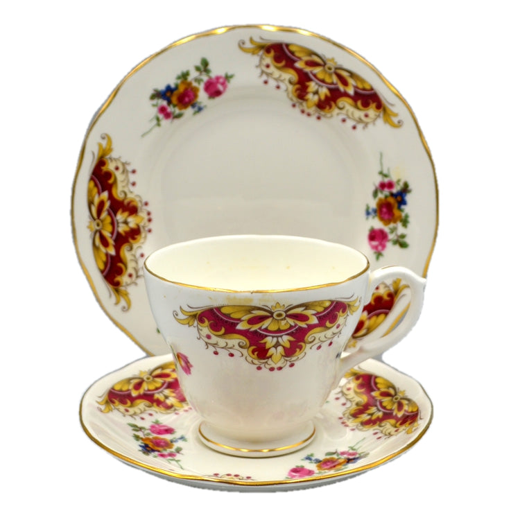 Duchess Pattern 394 Tea Cup, Saucer and Tea Plate Trio