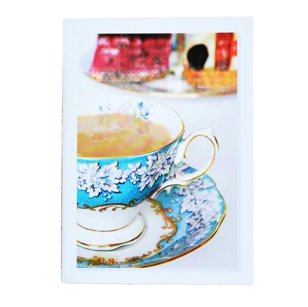 vintage teacup-card