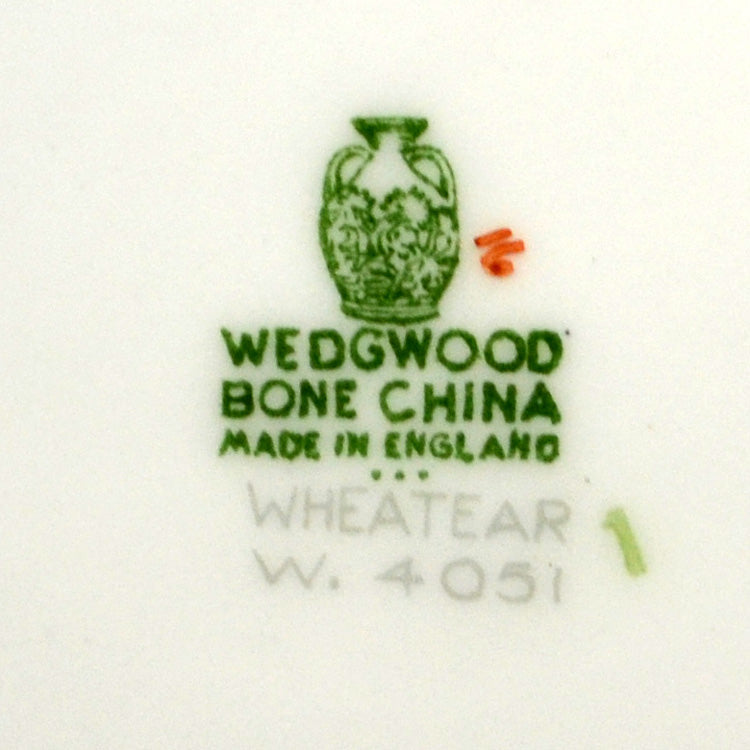 Wedgwood China Wheatear W4051 part Teaset